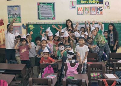 philippines teachingGroup photo of participants and students in the classroom