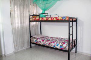 sri lanka Kandya bed with a mosquito net