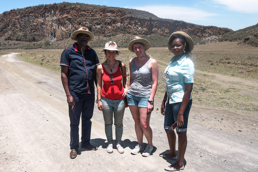 Kenya Group of Participant with Coordinator volunteer Kenya