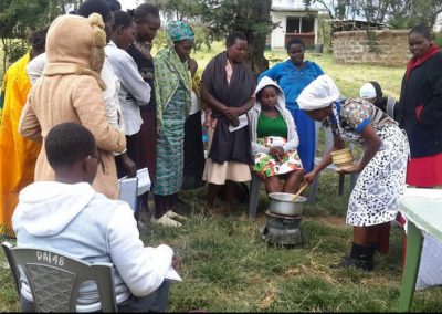Kenya women Catering lessons